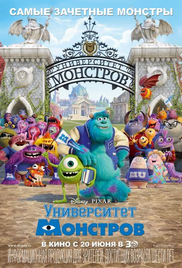 Университет монстров / Monsters University (2013)