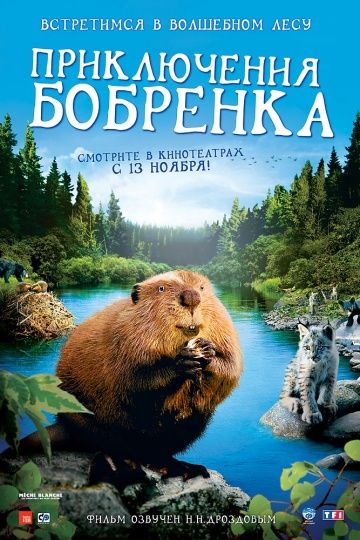 Приключения бобрёнка / Mèche Blanche, les aventures du petit castor (2007)